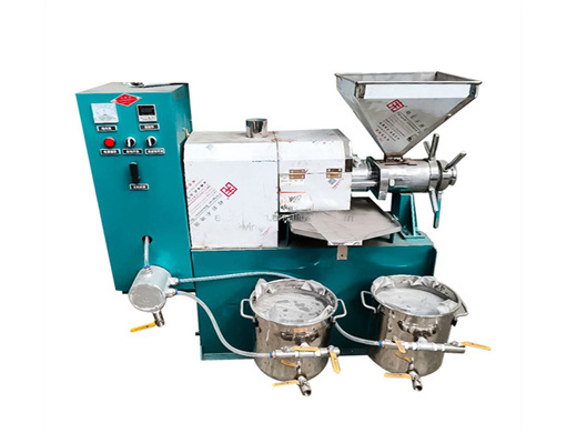 oil refinery plant - seed oil press