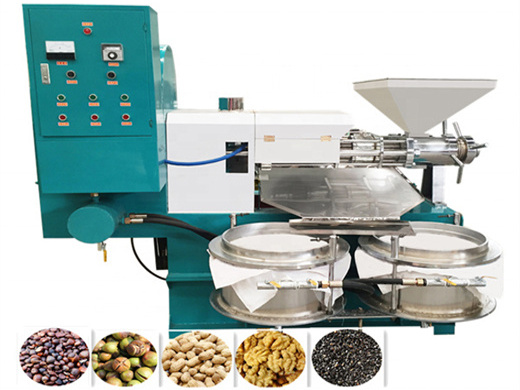 rapeseed, soybean, sunflower seed oil extraction