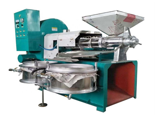 small cold-pressed palm nut oil extraction machine