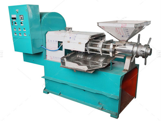 integrated sunflower oil press machine with filter