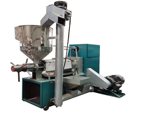 cold press oil processing machine soybean oil plant