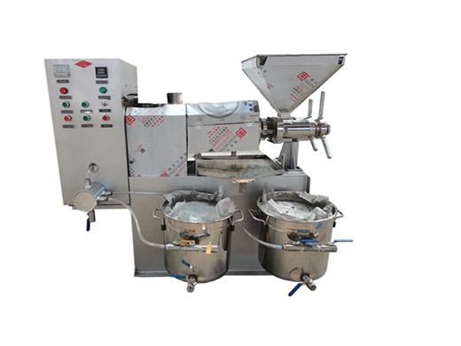 small palm fruit & palm kernel oil expeller machine