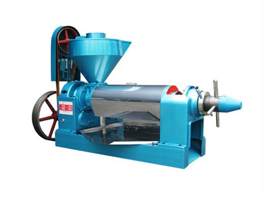 supply cottonseed oil filter oil pressure machine in peru