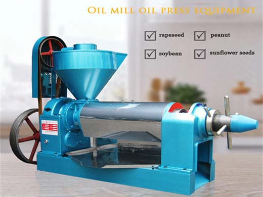 highly efficient oil pressing and refinery projects