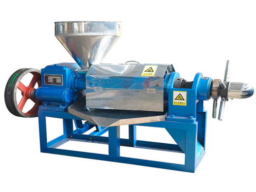 manufacturer, supplier of sunflower oil processing machine