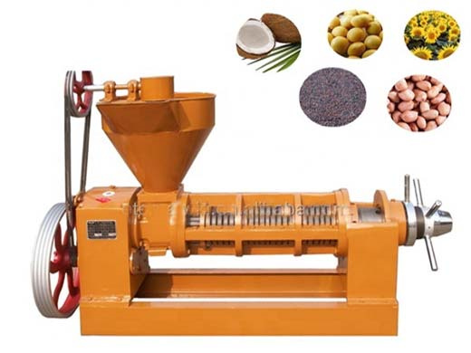 how to make an oil press machine for sesame oil