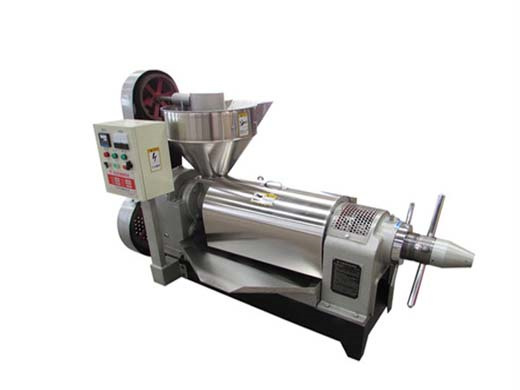 integrated oil press machine integrated screw oil press is equipped with | course hero