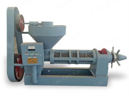 how to make an oil press machine for sesame oil production