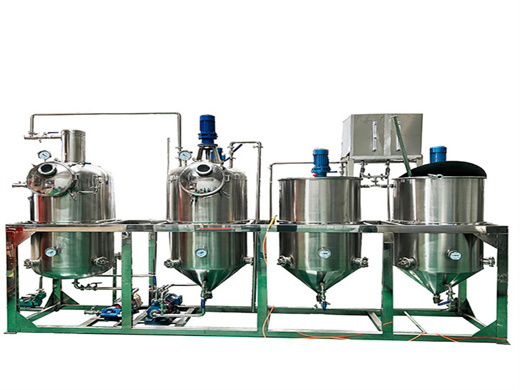 start an automatic groundnut oil processing line