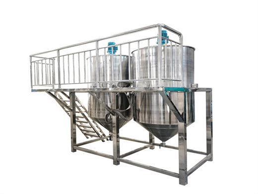 nigeria 60t/d 80t/d soybean oil refining machine