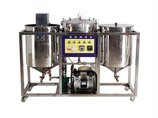 automatic continuous palm oil refinery and fractionation
