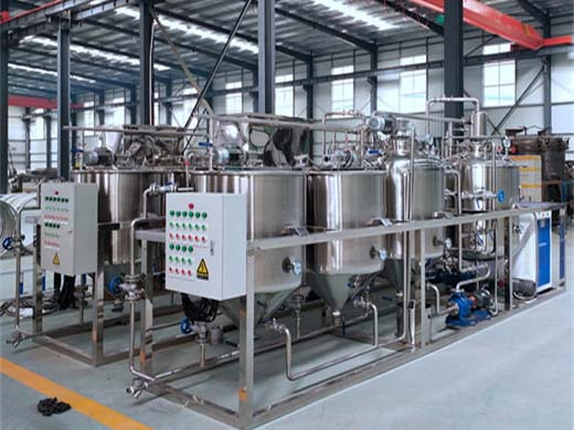the function of vacuum system in edible oil refinery plant tech