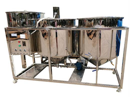 complete small sunflower oil processing machine