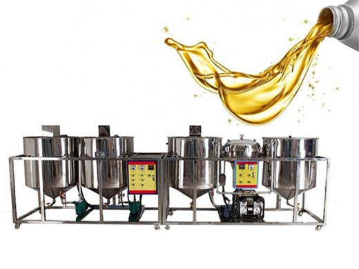 sunflower soybean palm peanut crude oil refinery machine in africa | palm oil production line