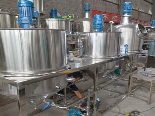 full continuous edible canola mustard oil refining equipment | turnkey solutions of edible oil processing machinery
