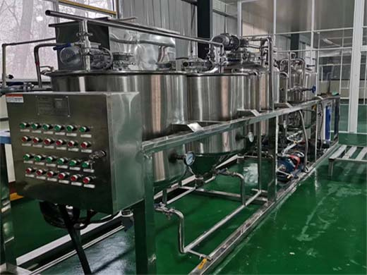 edible & vegetable oil processing machinery
